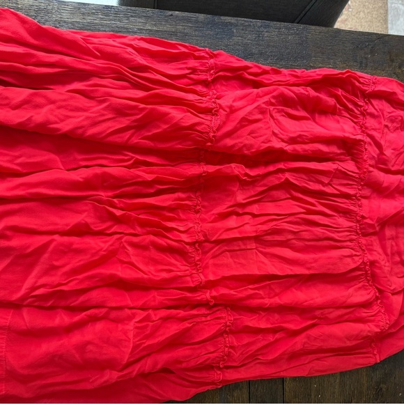 Vineyard vines coral maxi skirt beautiful for summer size 10 - Picture 3 of 5